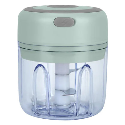 Mini Electric Garlic Chopper Ginger Chopper With 8.45OZ Capacity