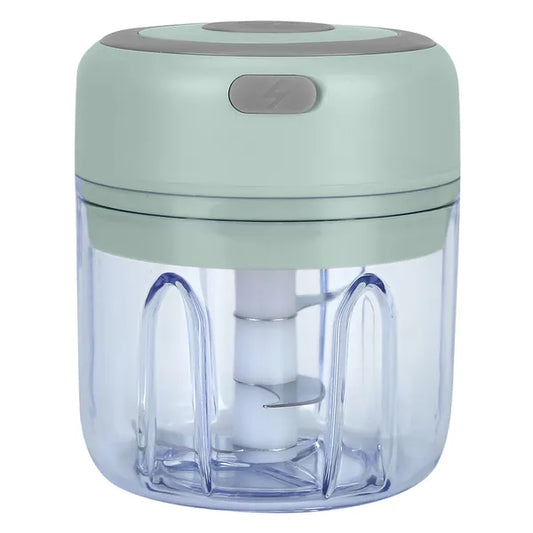 Mini Electric Garlic Chopper Ginger Chopper With 8.45OZ Capacity