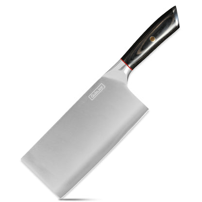 Qulajoy 7.3-inch meat cleaver knife for cutting meat and slicing vegetables