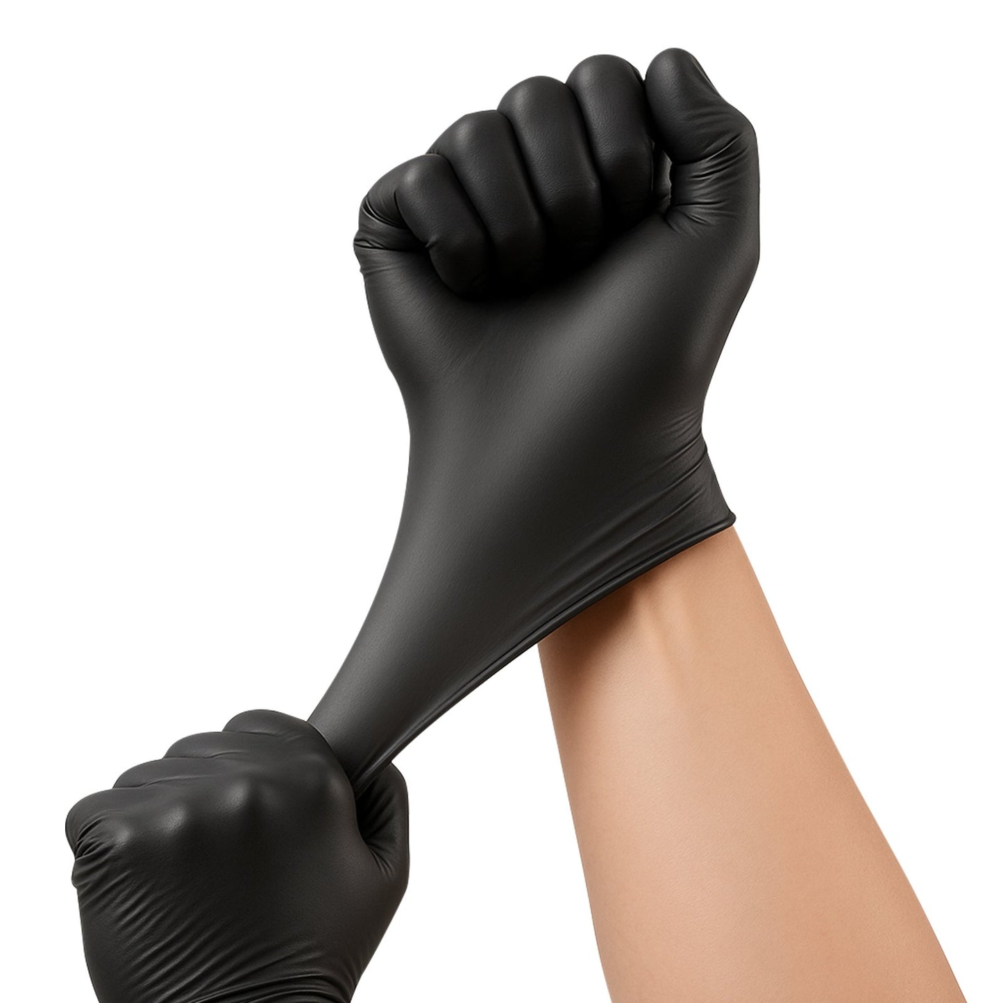 Black Nitrile Disposable Gloves 4.5 Mil - Latex & Powder-Free