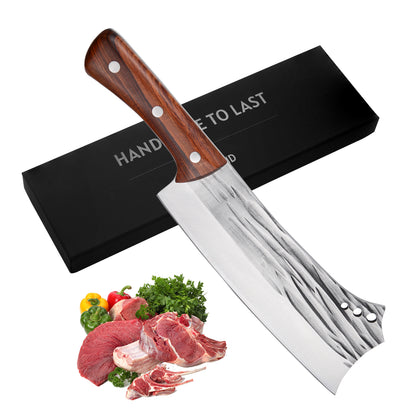 heavy-duty meat cleaver knife for chopping meat and bones