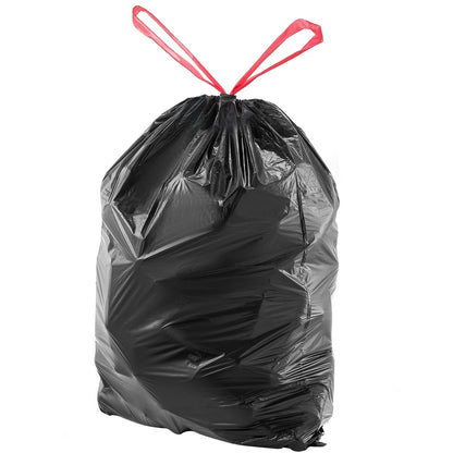 Drawstring Trash Bags, 30 Gallon 50 Count Tall Kitchen Trash Bags