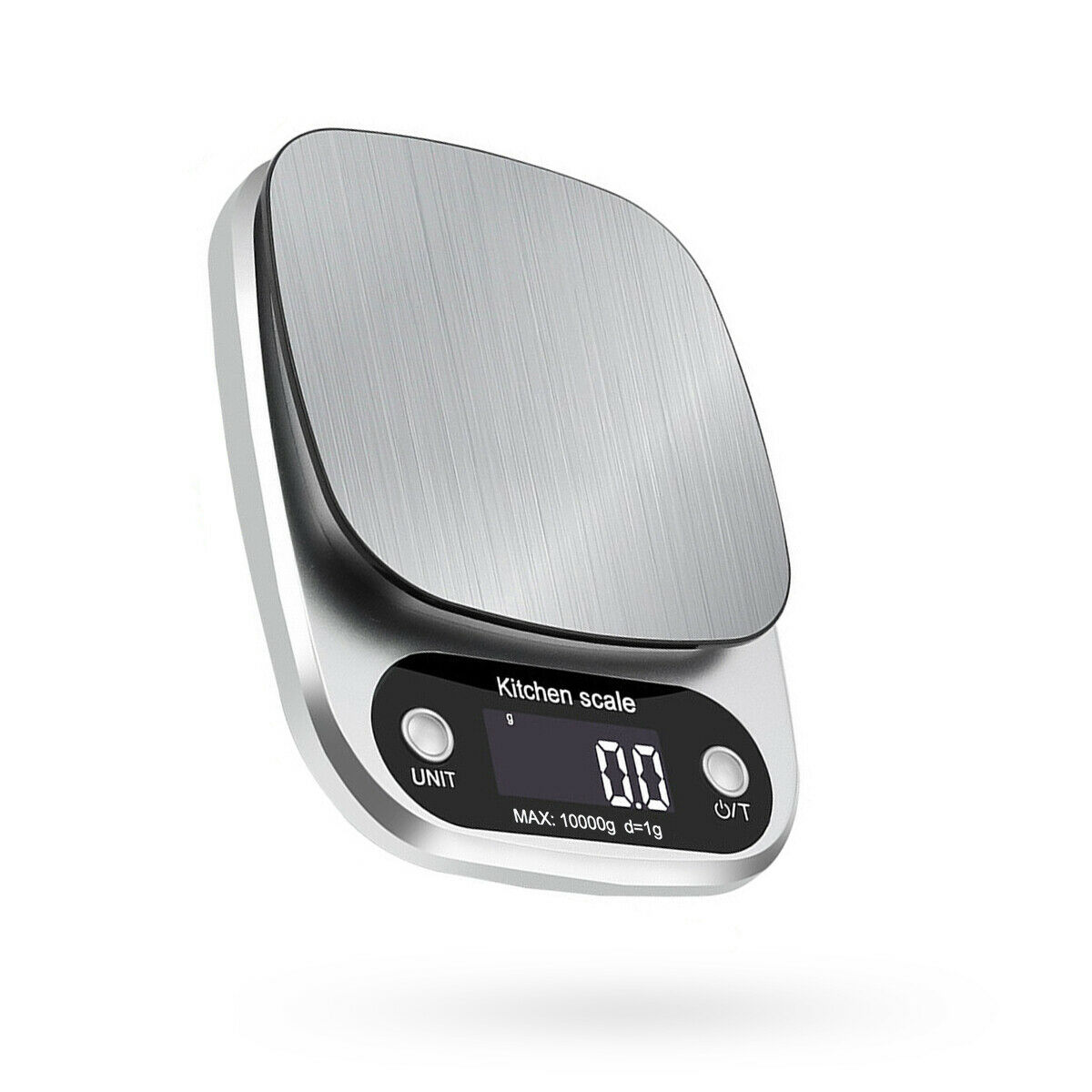 Digital kitchen food diet scale with stainless steel platform