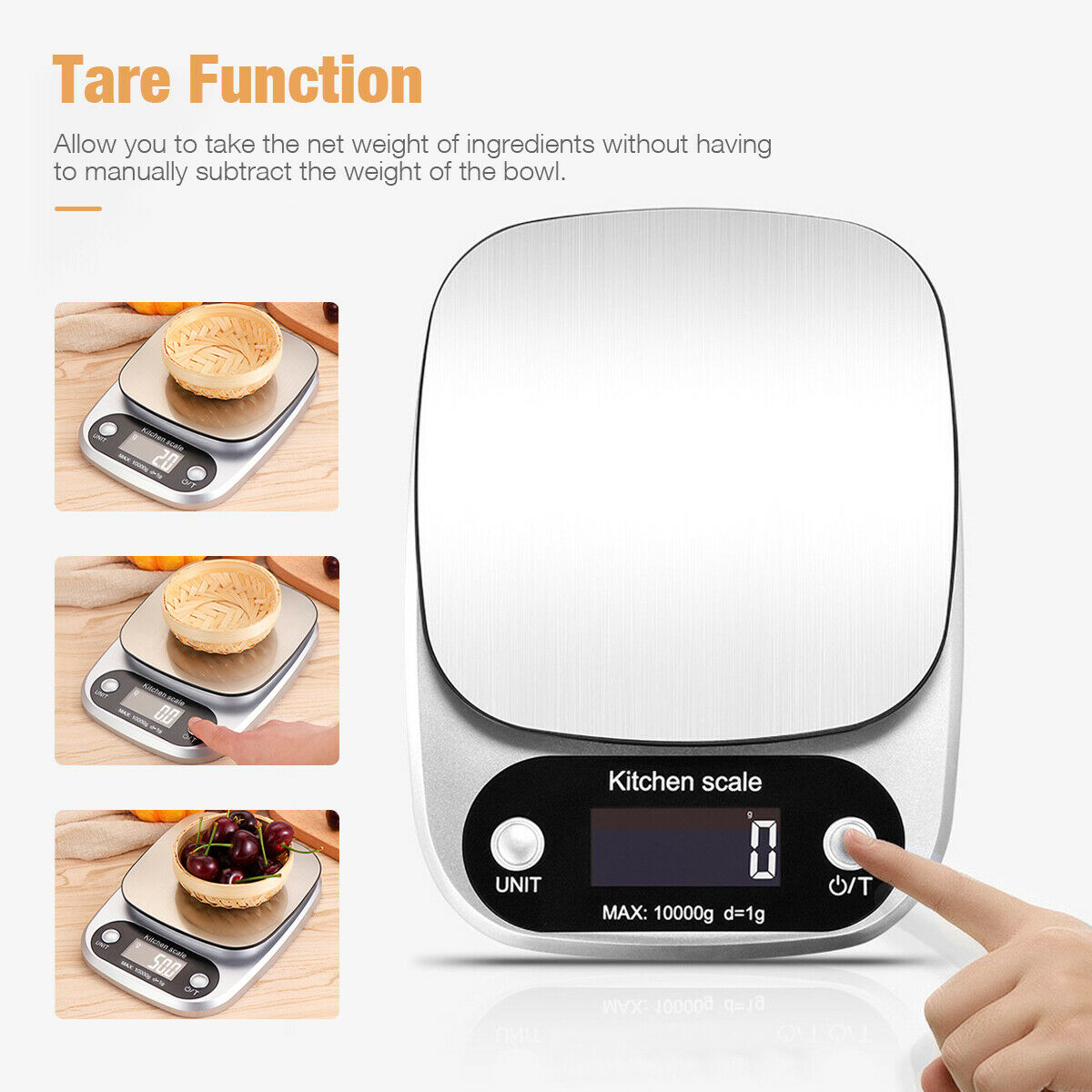 Digital Kitchen Food Diet Scale, Multifunction Weight Balance