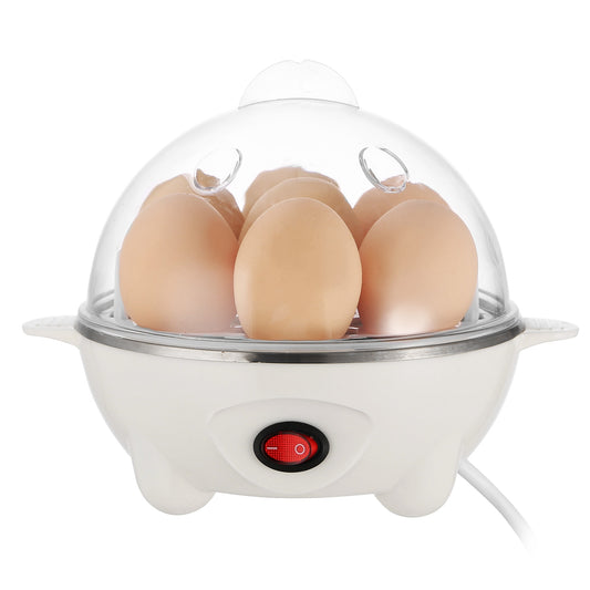 Electric egg cooker 7-capacity with auto-off and measuring cup