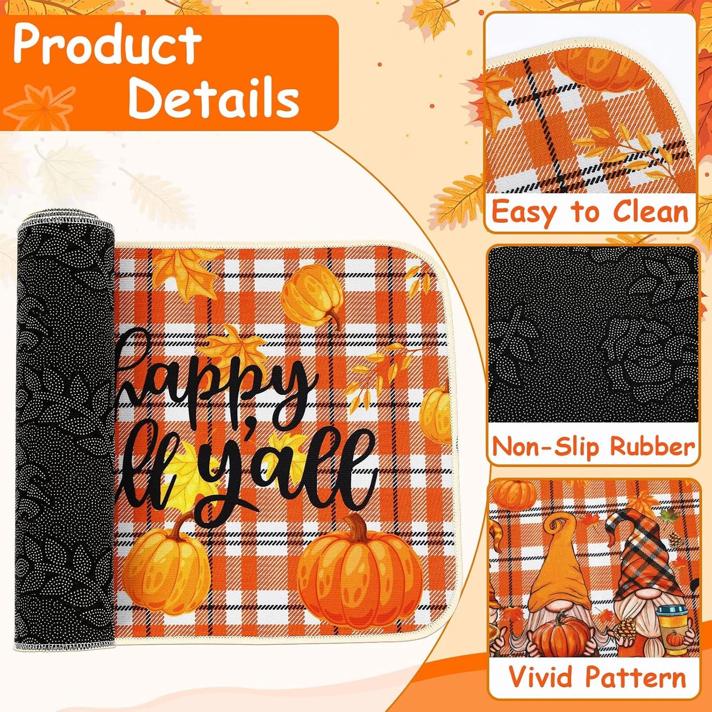 Fall Kitchen Mats