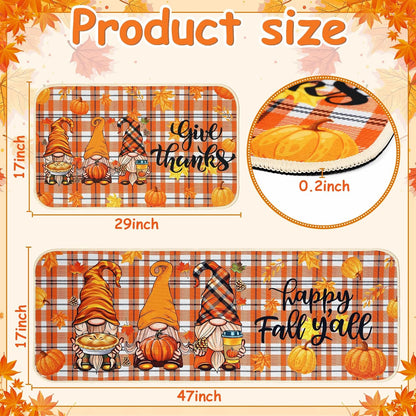 Fall Kitchen Mats