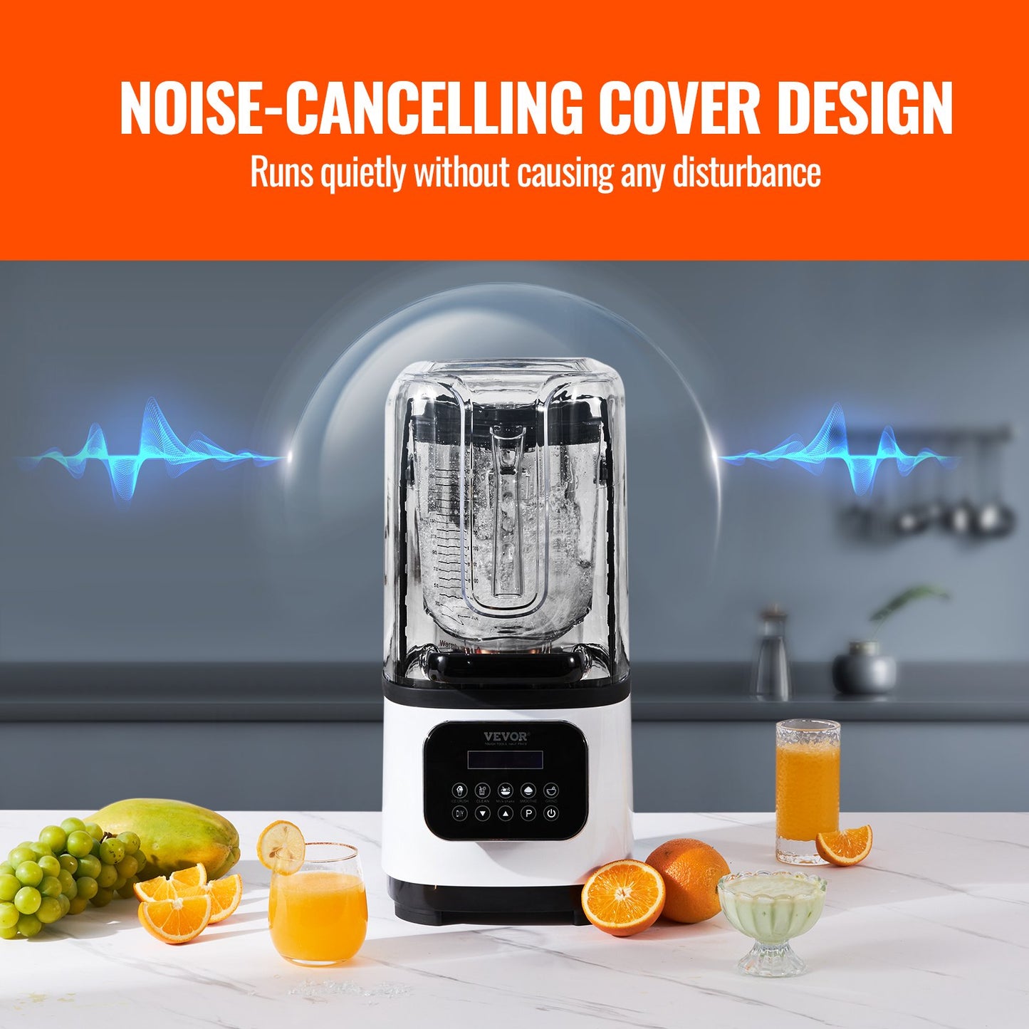 Professional Blender With Shield
