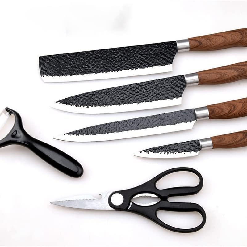 6 PCS Kitchen Knife Sets, Steel Kitchen Knives