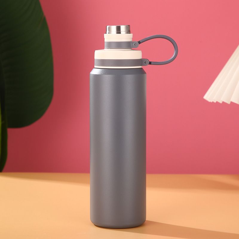Sports Water Cup 304 Stainless Steel Outdoor Sports Portable Sling Cup