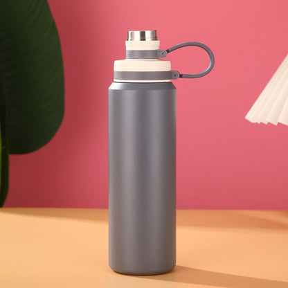 Sports Water Cup 304 Stainless Steel Outdoor Sports Portable Sling Cup