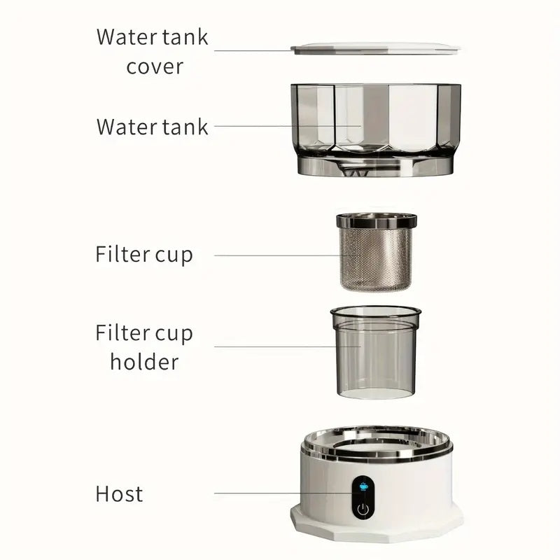 Mini Pour Over Coffee Maker - One Cup