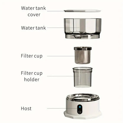 Mini Pour Over Coffee Maker - One Cup