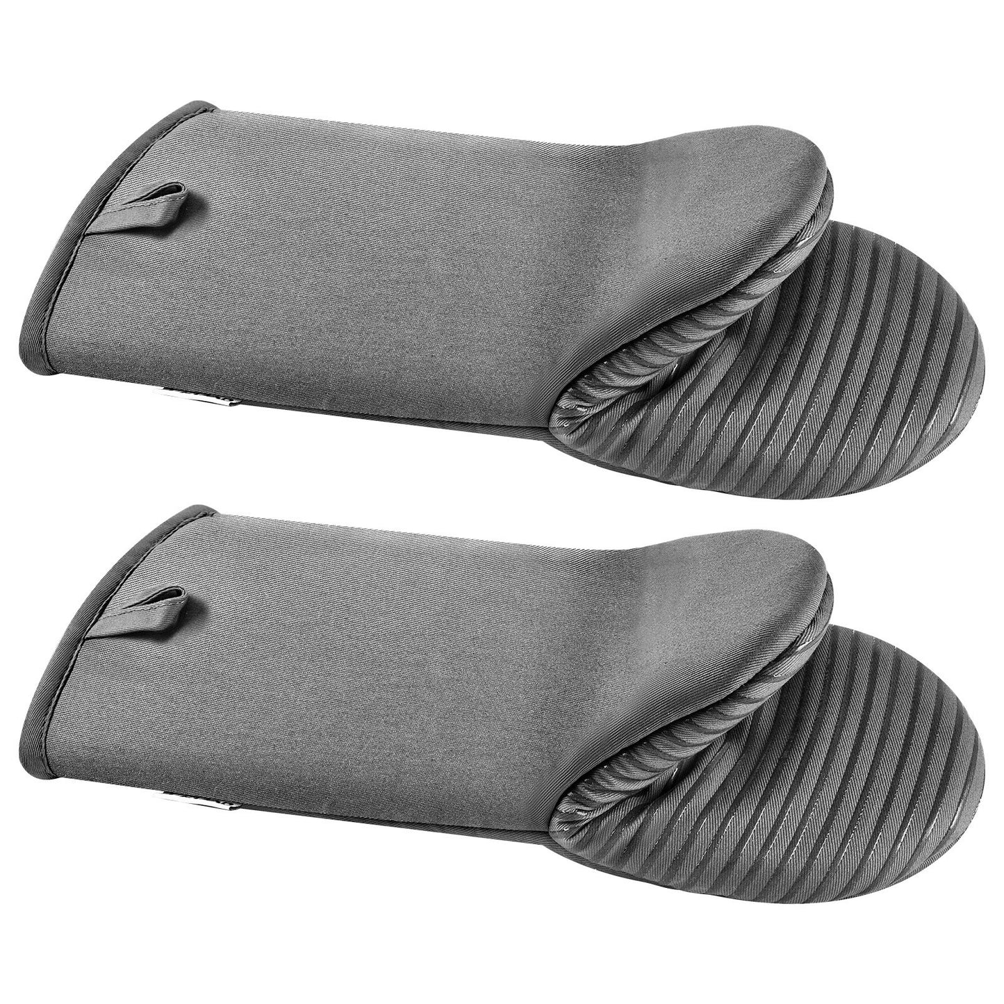 Oven Mitts, Mini Oven Mitt Set With Non-Slip Silicone Strip