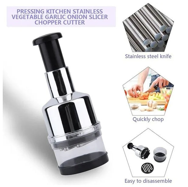 Food Hand Chopper Cutter Slicer Peeler Dicer