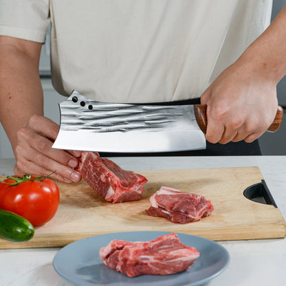Meat Cleaver Knife - Heavy Duty Bone Chopper