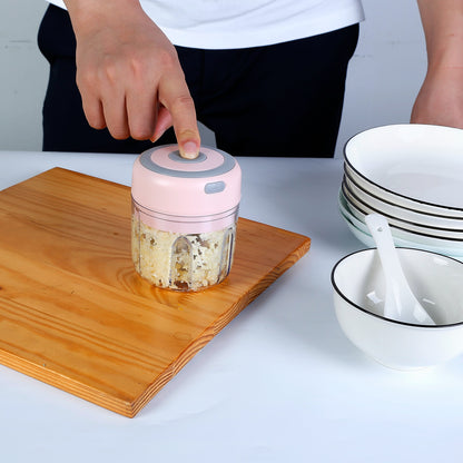 Mini Electric Garlic Chopper 8.45-OZ