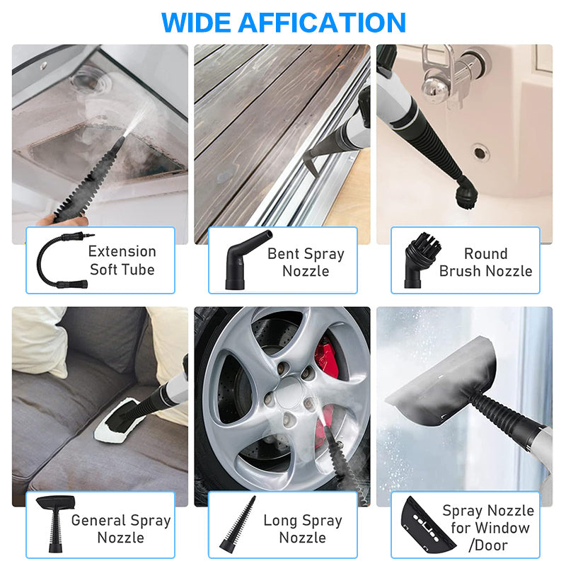 Grenade Steam Cleaner - Pressurized Handheld Cleaner For Household Use