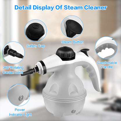 Grenade Steam Cleaner - Pressurized Handheld Cleaner For Household Use