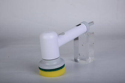 1 Set Electric Handheld Spin Scrubber Cordless Cleaning Brush