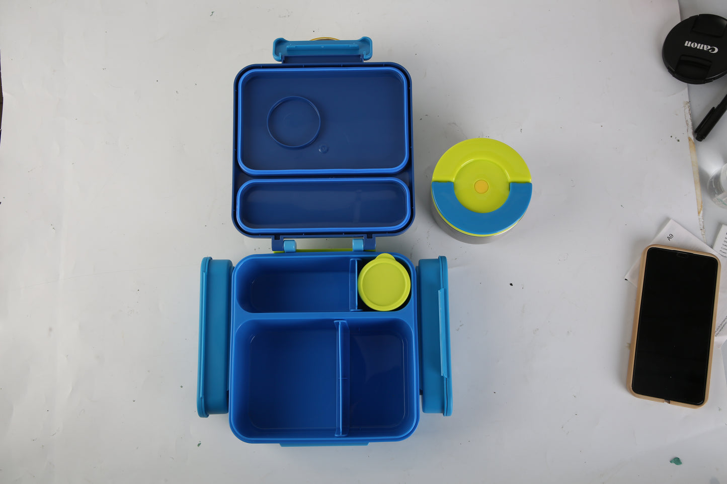 1-Pc Kids Lunch Box Thermal Lunch Container With Insulated Storage Bag