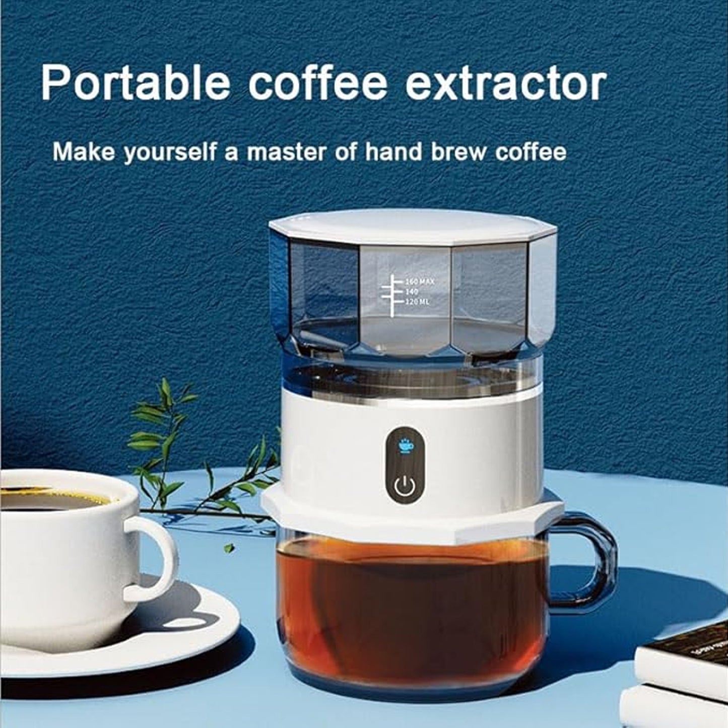 Mini Pour Over Coffee Maker - One Cup