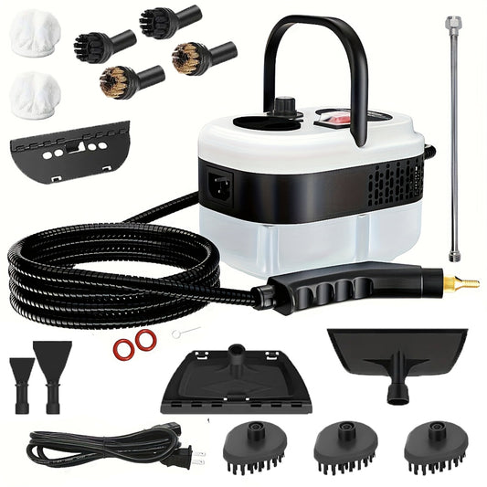 Portable steam cleaner for home, car, kitchen, and bathroom