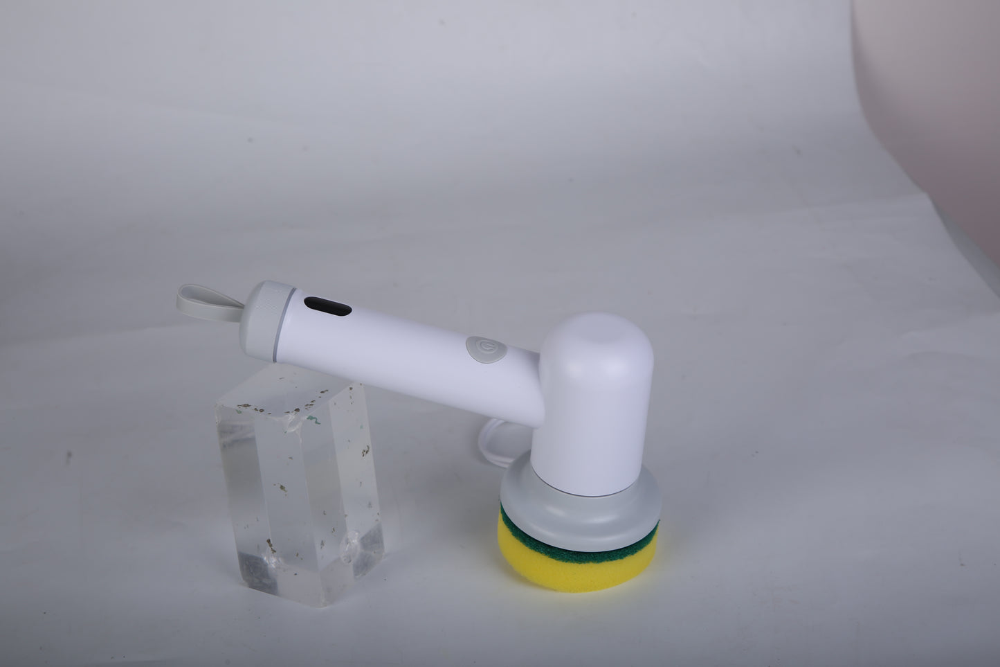 1 Set Electric Handheld Spin Scrubber Cordless Cleaning Brush