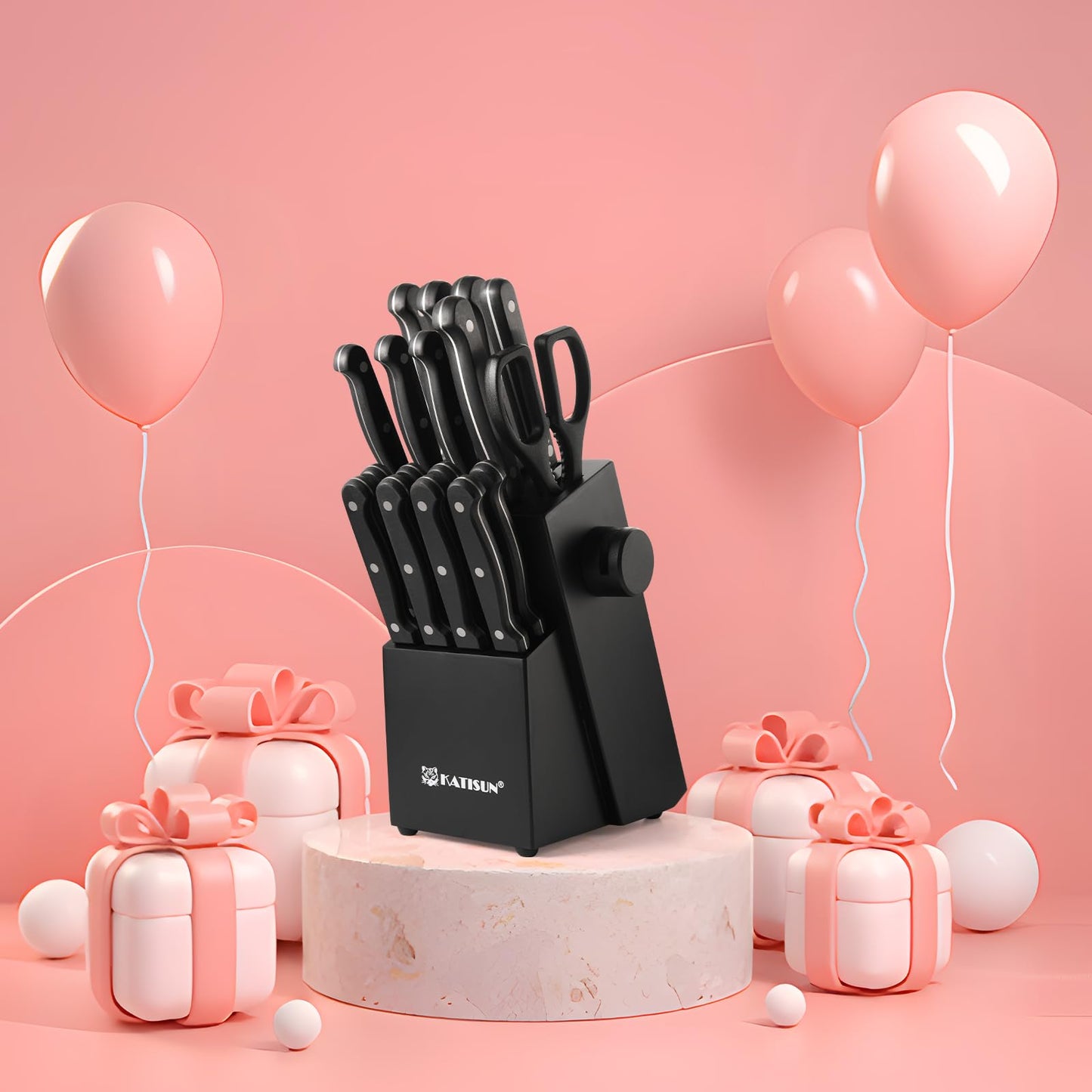 19-piece Knife Set - German Steel