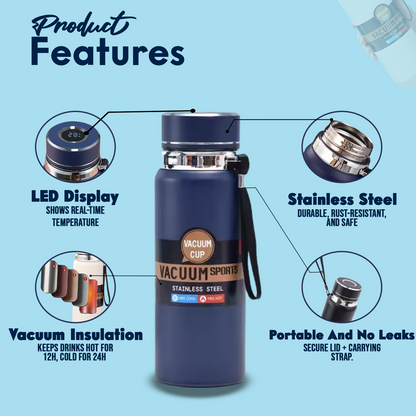 Blue SipSavor Bottle